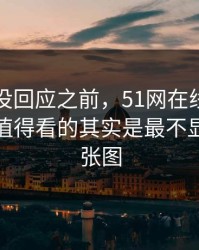 当事人没回应之前，51网在线观看风波真正值得看的其实是最不显眼的一张图