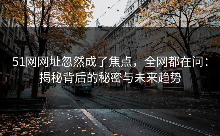51网网址忽然成了焦点，全网都在问：揭秘背后的秘密与未来趋势