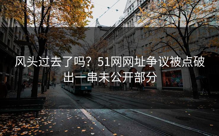 风头过去了吗？51网网址争议被点破出一串未公开部分